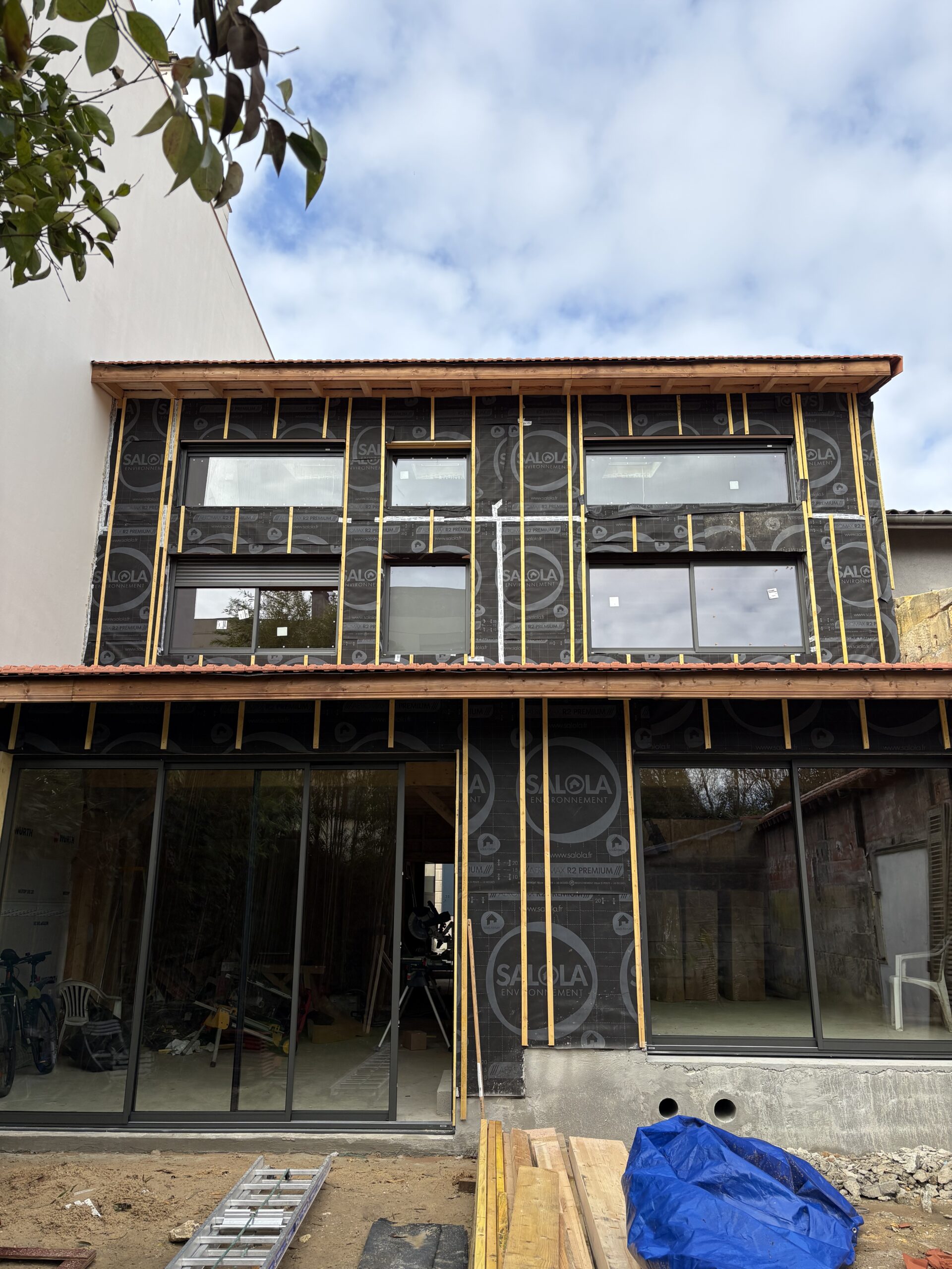 Extension et Surélévation à Bordeaux - Côté Ciel